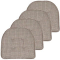 Sweet Home Collection Chair Cushion Memory Foam Pads Tufted Slip Non Skid by SweetHomeCollection