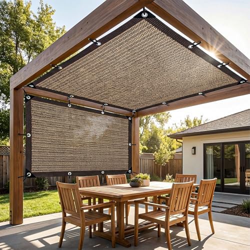 80% Shade Cloth, Durable Mesh Tarp - Image 3