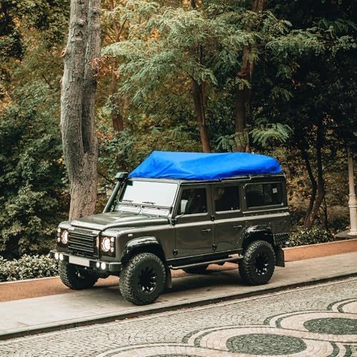 SUV Roof Rain Cover Blue Film Car Roof Storage Protector - Image 4