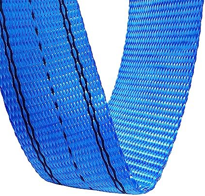 HFS Heavy-Duty Tow Strap with Hooks | 10, 000-Pound Capacity | Woven Polyester - Image 5